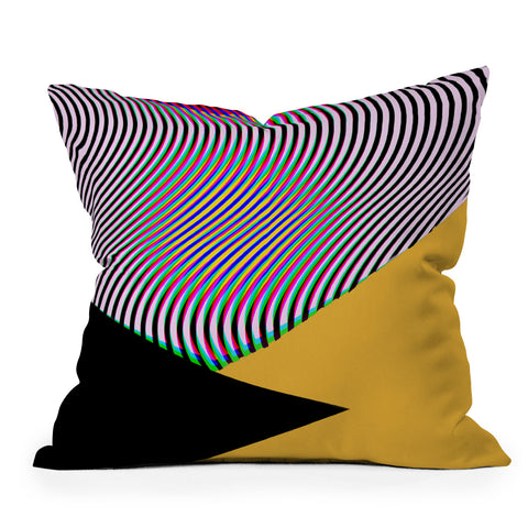 DuckyB LCDLSD Throw Pillow