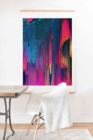 DuckyB Party Puke Art Print And Hanger