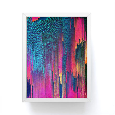 DuckyB Party Puke Framed Mini Art Print