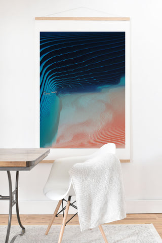 DuckyB Ripples I Art Print And Hanger