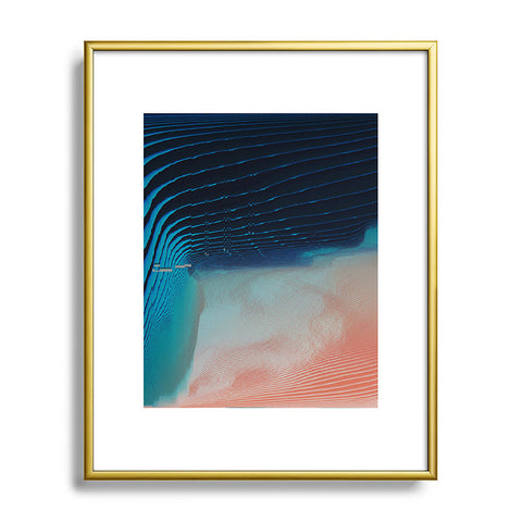 DuckyB Ripples I Metal Framed Art Print