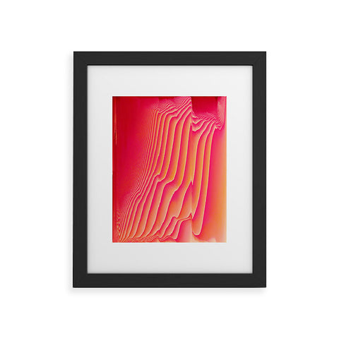 DuckyB Sorbet Melt Framed Art Print