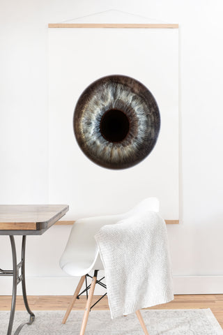 Elena Kulikova Eye See Blue Sky Art Print And Hanger