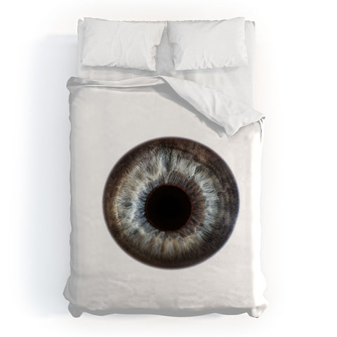 Elena Kulikova Eye See Blue Sky Duvet Cover