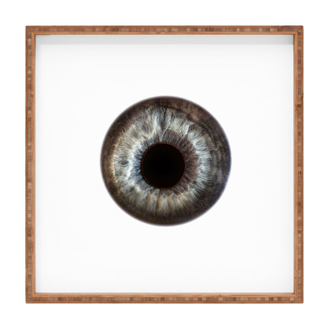 Elena Kulikova Eye See Blue Sky Square Tray