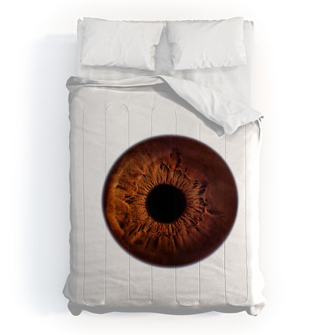 Elena Kulikova Eye See Brown Comforter