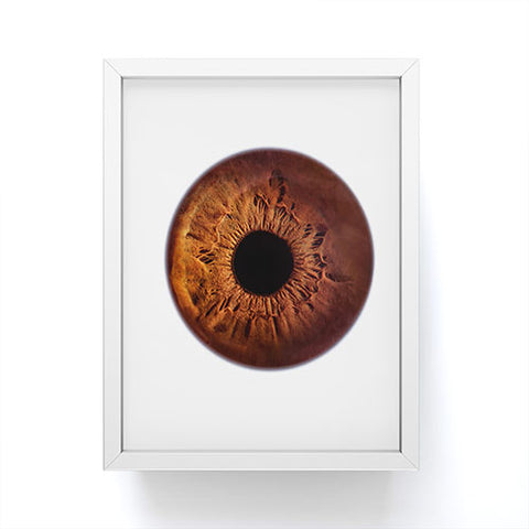 Elena Kulikova Eye See Brown Framed Mini Art Print