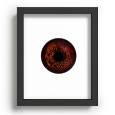 Elena Kulikova Eye See Dark Brown Recessed Framing Rectangle