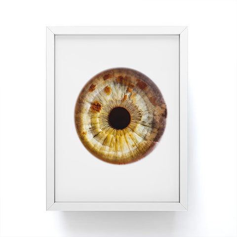 Elena Kulikova Eye See Golden Beams Framed Mini Art Print