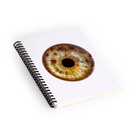 Elena Kulikova Eye See Golden Beams Spiral Notebook