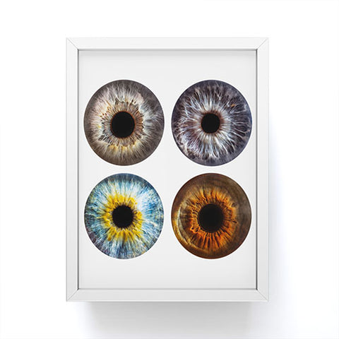 Elena Kulikova Eye See Humanity One Framed Mini Art Print