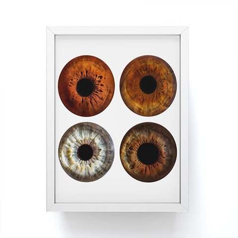Elena Kulikova Eye See Humanity Two Framed Mini Art Print