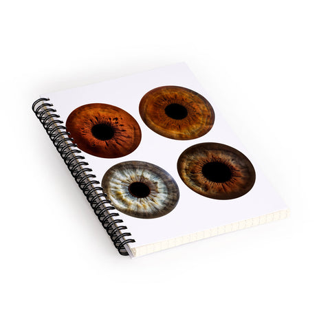 Elena Kulikova Eye See Humanity Two Spiral Notebook