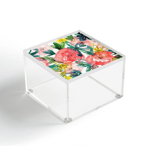 Elenor DG Elenor Rose Blooming Acrylic Box