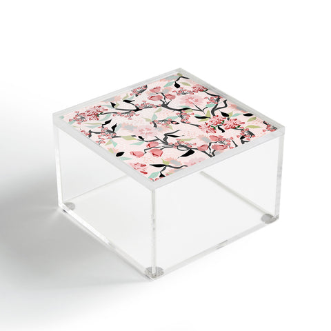 Elenor DG Pink Floral Mystery Acrylic Box