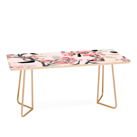 Elenor DG Pink Floral Mystery Coffee Table