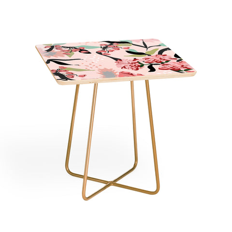 Elenor DG Pink Floral Mystery Side Table