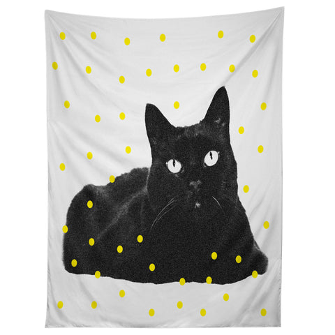 Elisabeth Fredriksson A Black Cat Tapestry