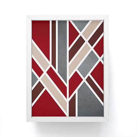 Elisabeth Fredriksson Art Deco Christmas Framed Mini Art Print