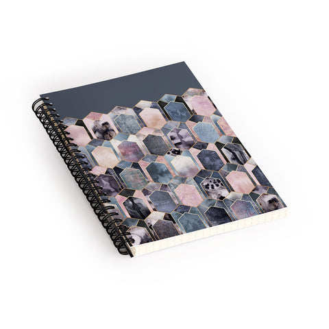 Elisabeth Fredriksson Art Deco Dream 1 Spiral Notebook