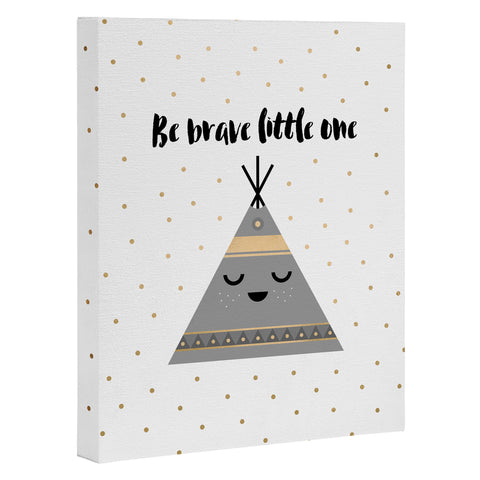 Elisabeth Fredriksson Be Brave Little One Art Canvas