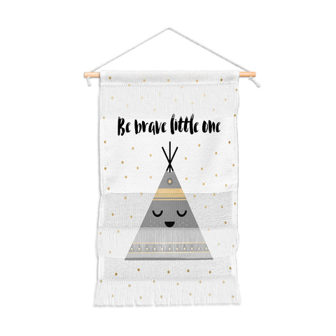 Elisabeth Fredriksson Be Brave Little One Wall Hanging Portrait