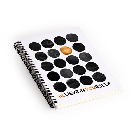 Elisabeth Fredriksson Be You 2 Spiral Notebook