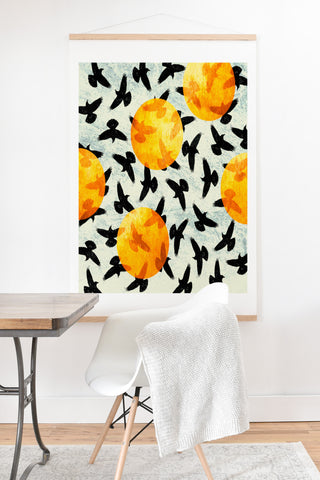 Elisabeth Fredriksson Birds I Art Print And Hanger