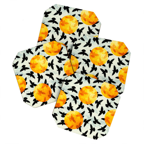 Elisabeth Fredriksson Birds I Coaster Set