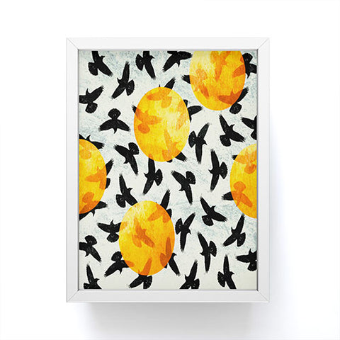 Elisabeth Fredriksson Birds I Framed Mini Art Print