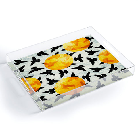 Elisabeth Fredriksson Birds I Acrylic Tray