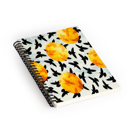 Elisabeth Fredriksson Birds I Spiral Notebook