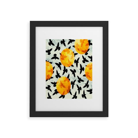 Elisabeth Fredriksson Birds I Framed Art Print