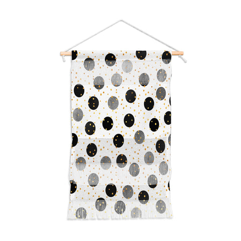 Elisabeth Fredriksson Black Dots and Confetti Wall Hanging Portrait