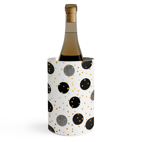 Elisabeth Fredriksson Black Dots and Confetti Wine Chiller