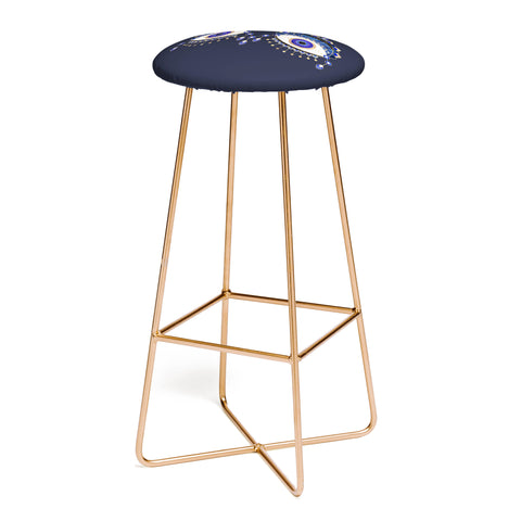 Elisabeth Fredriksson Blue Eyes Bar Stool