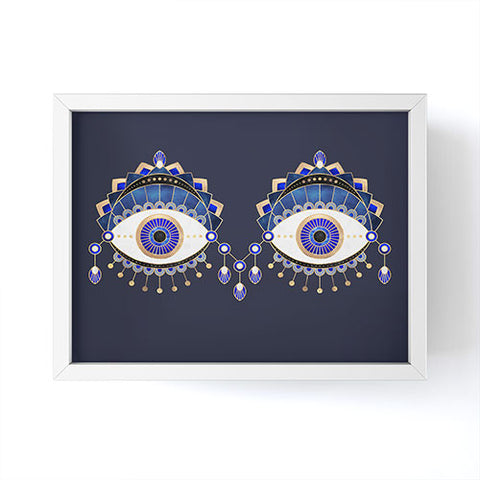 Elisabeth Fredriksson Blue Eyes Framed Mini Art Print