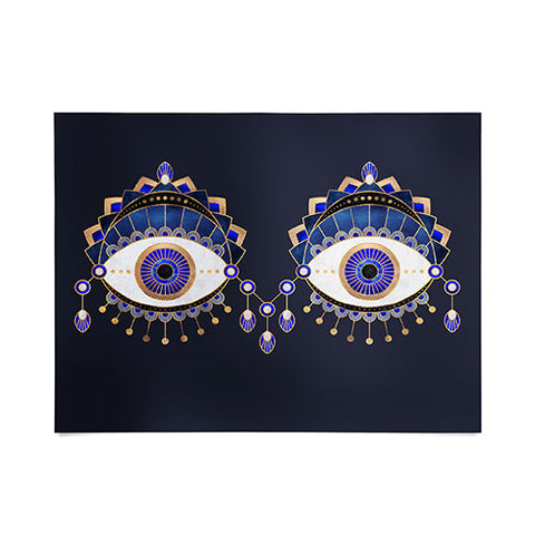 Elisabeth Fredriksson Blue Eyes Poster