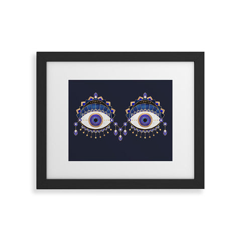 Elisabeth Fredriksson Blue Eyes Framed Art Print