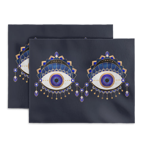 Elisabeth Fredriksson Blue Eyes Placemat