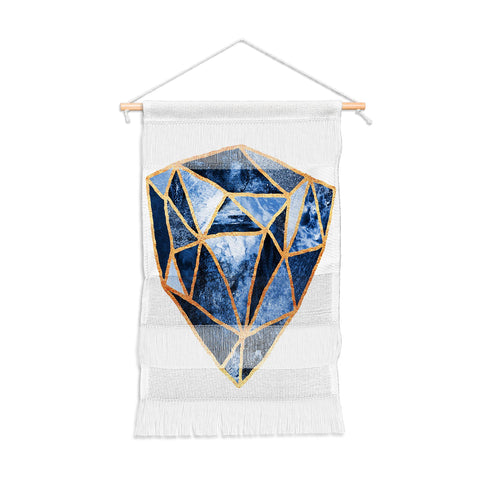 Elisabeth Fredriksson Blue Rock Wall Hanging Portrait