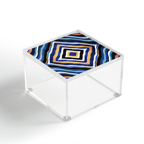 Elisabeth Fredriksson Blue Slice Acrylic Box