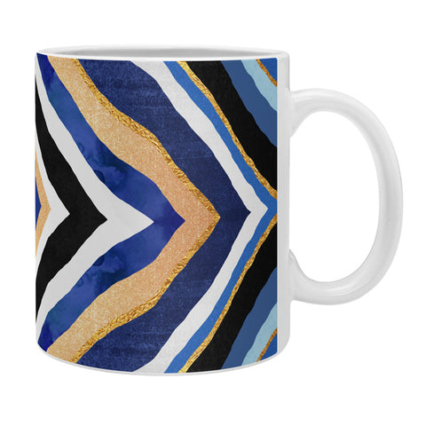 Elisabeth Fredriksson Blue Slice Coffee Mug