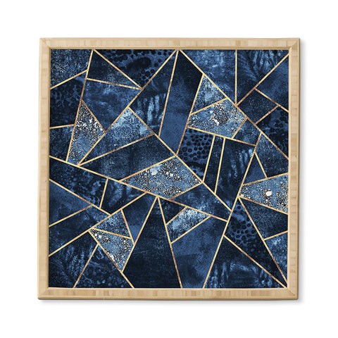 Elisabeth Fredriksson Blue Stone Framed Wall Art