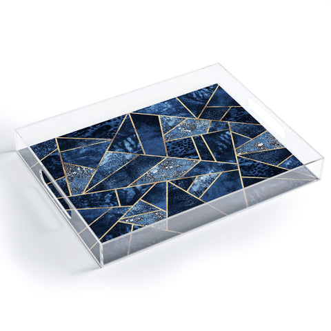 Elisabeth Fredriksson Blue Stone Acrylic Tray
