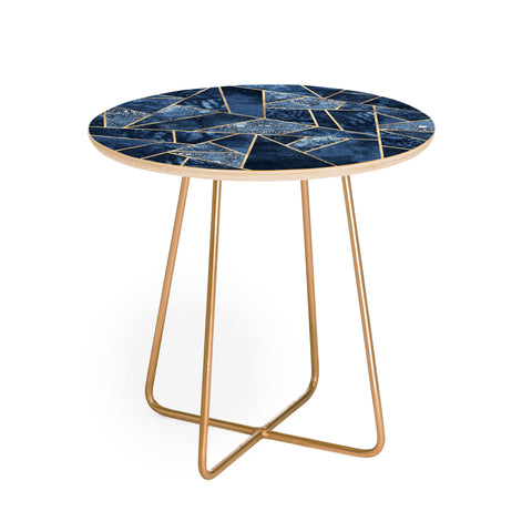 Elisabeth Fredriksson Blue Stone Round Side Table