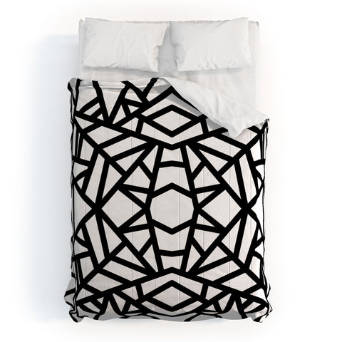 Elisabeth Fredriksson Bold Mosaic Sun Comforter