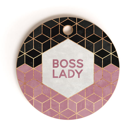 Elisabeth Fredriksson Boss Lady 1 Cutting Board Round