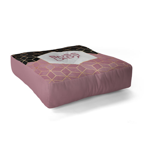 Elisabeth Fredriksson Boss Lady 1 Floor Pillow Square