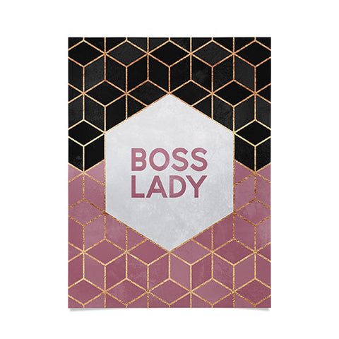 Elisabeth Fredriksson Boss Lady 1 Poster